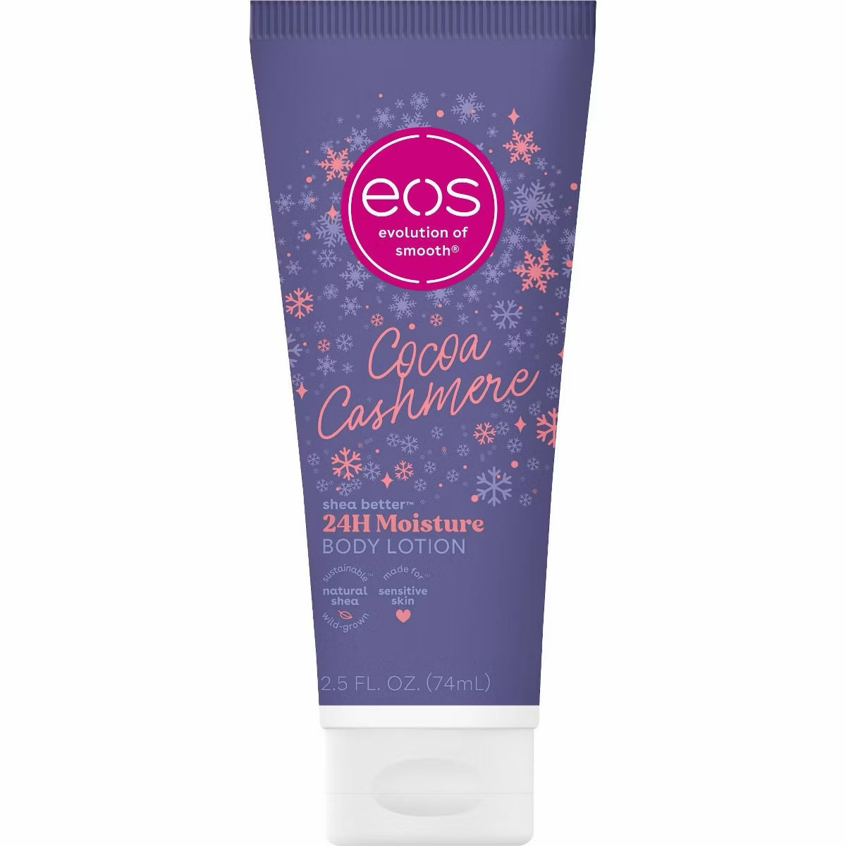 eos Mini Holiday Body Lotion - Cocoa Cashmere - Travel Size - 2.5 fl oz image 0