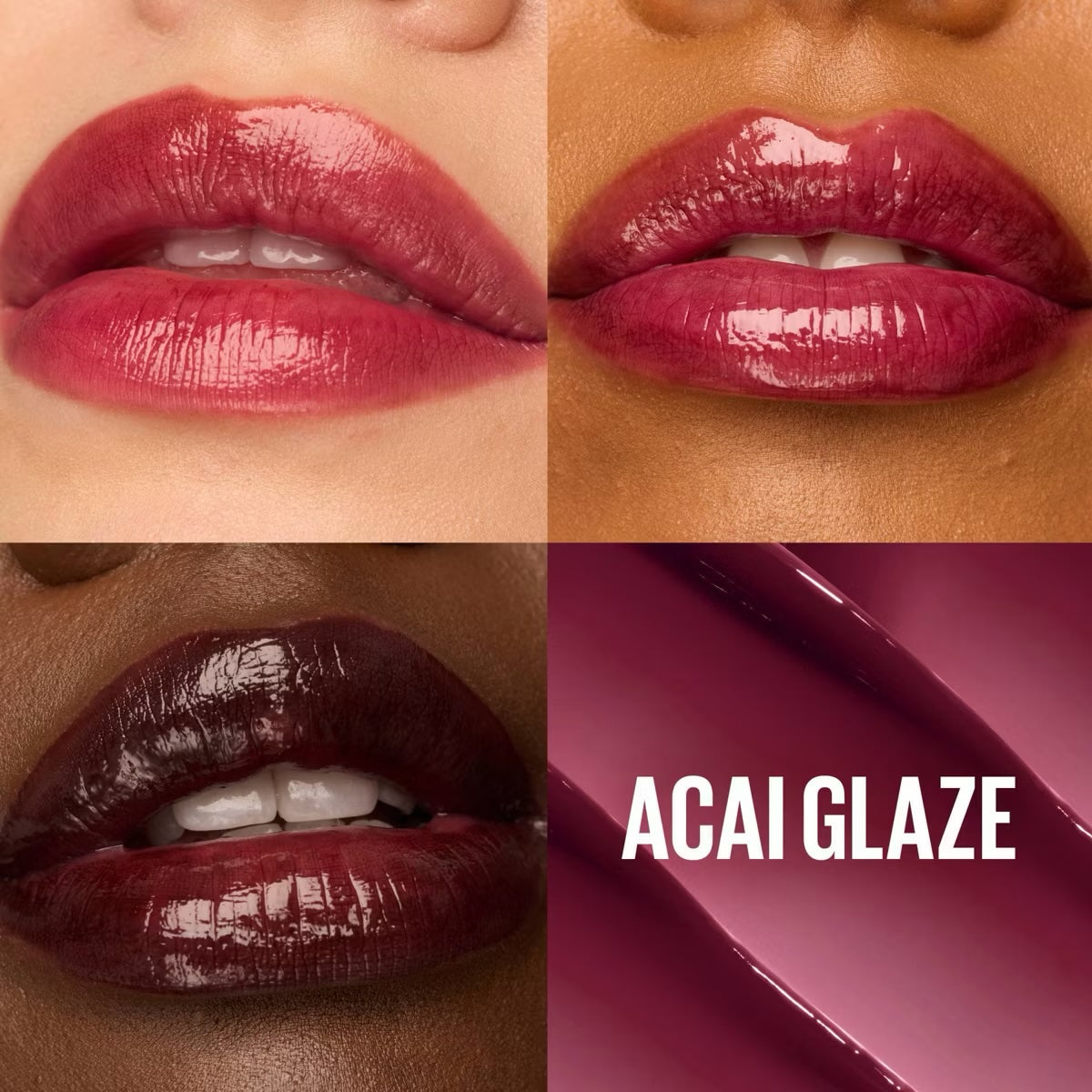 Maybelline Lifter Glaze Hydrating Lip Makeup with Hyaluronic Acid - Acai Glaze image 1