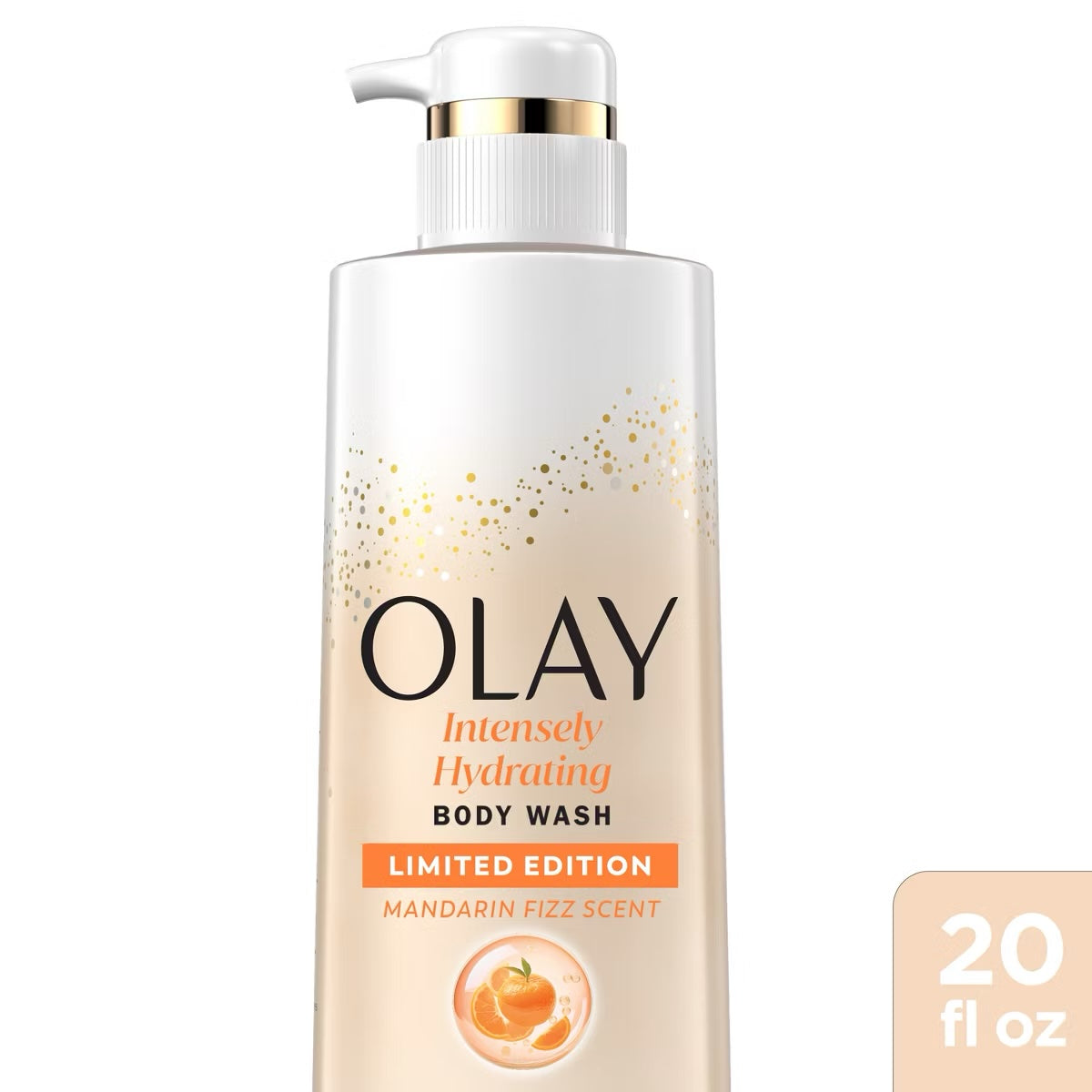 Olay Intensely Hydrating Body Wash with Hyaluronic Serum Complex - Mandarin Fizz - 20 fl oz image 0