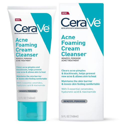 CeraVe Acne Foaming Cream Cleanser 4% image 0