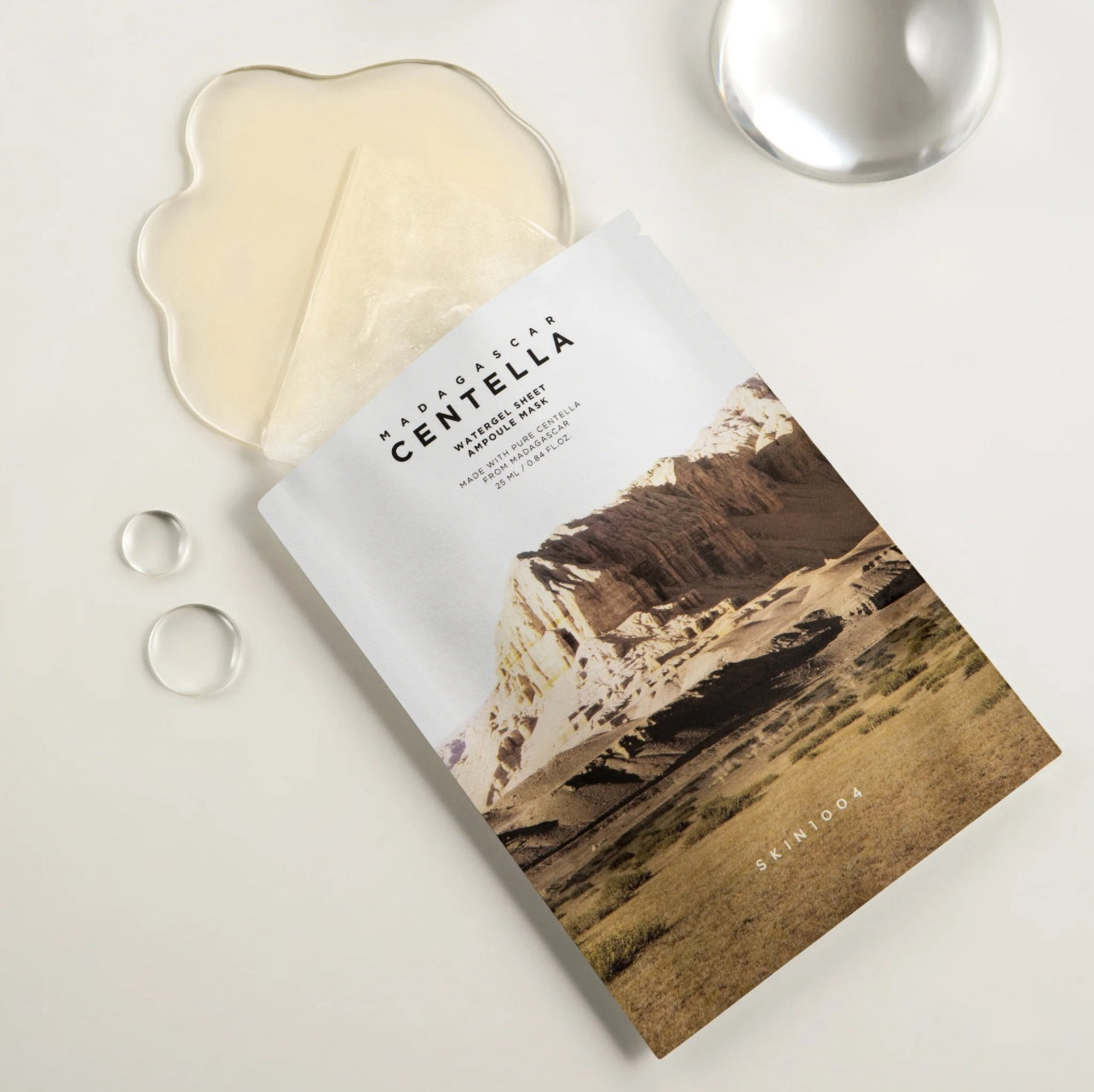 SKIN1004 Madagascar Centella Watergel Sheet Ampoule Mask image 1