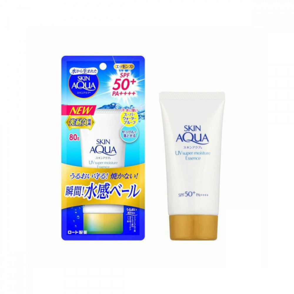 Rohto Mentholatum Skin Aqua Sunscreen Super Moisture Gel SPF50+ PA++++ - 80g image