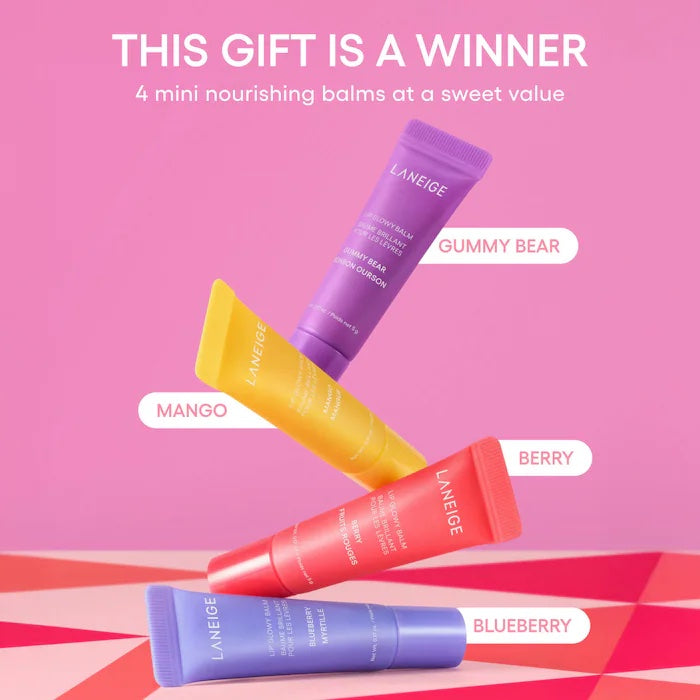LANEIGE Glowy Lip Minis Lip Treatment Gift Set image 2