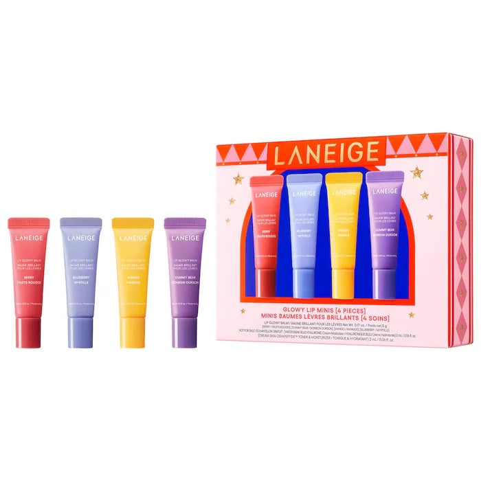 LANEIGE Glowy Lip Minis Lip Treatment Gift Set image 0