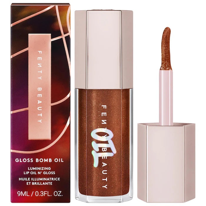 Fenty Beauty Gloss Bomb Luminizing Lip Oil 'N Gloss - Coppa Cookie image 0