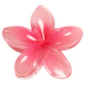 Resin Flower Claw Clip - Pink image