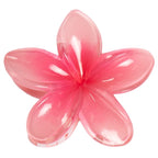 Resin Flower Claw Clip - Pink image