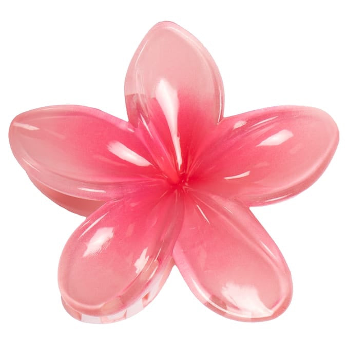 Resin Flower Claw Clip - Pink image