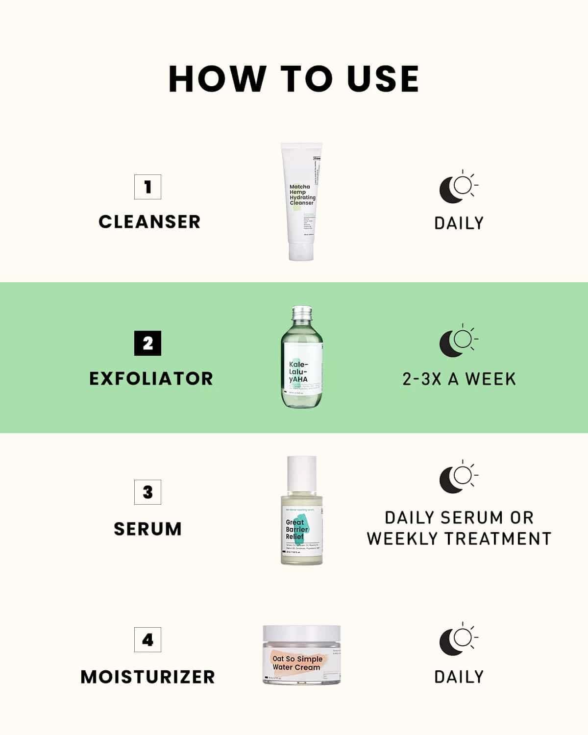Krave Beauty 
Kale-Lalu-yAHA Resurfacing AHA exfoliator image 3