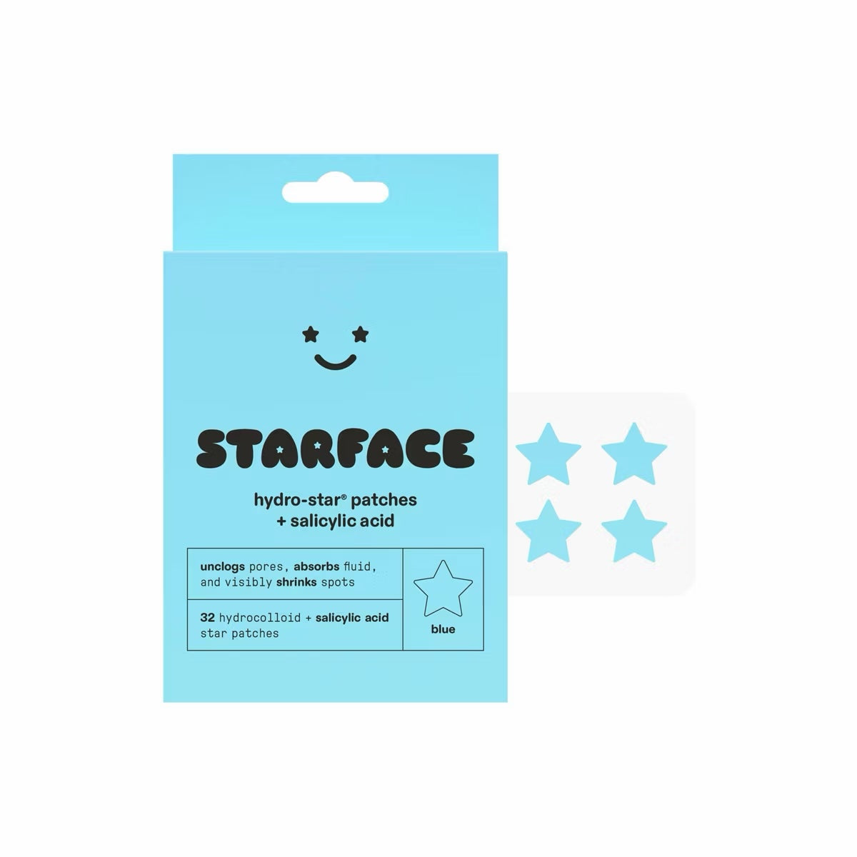 Starface Hydro-Star + Salicylic Acid Patches - 32ct image 0