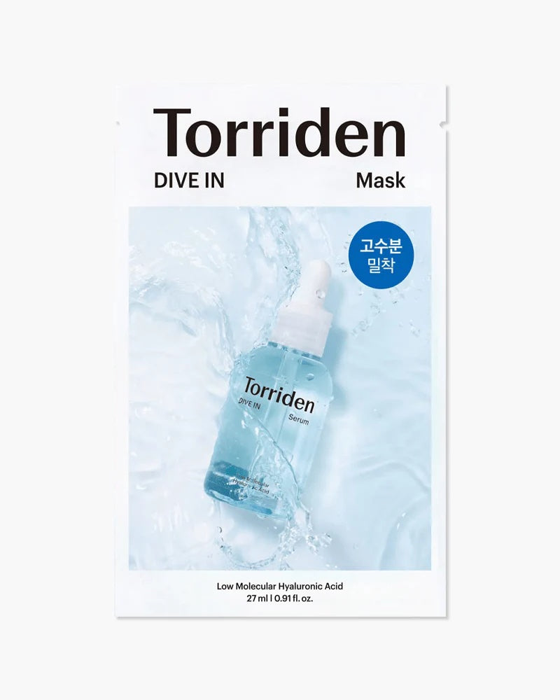 Torriden DIVE-IN Low Molecule Hyaluronic Acid Mask image 1
