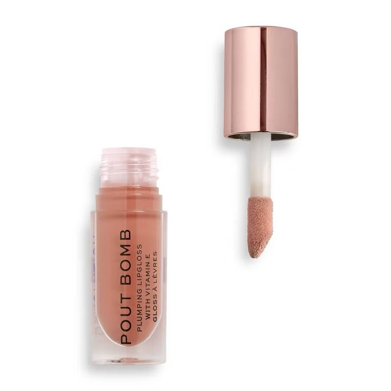 Makeup Revolution Pout Bomb Plumping Lip Gloss- Candy image 0