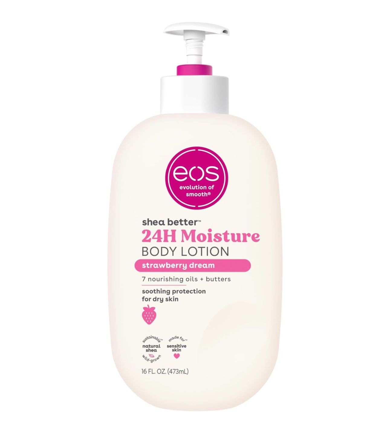 eos Strawberry Dream Body Lotion - 16oz image 0