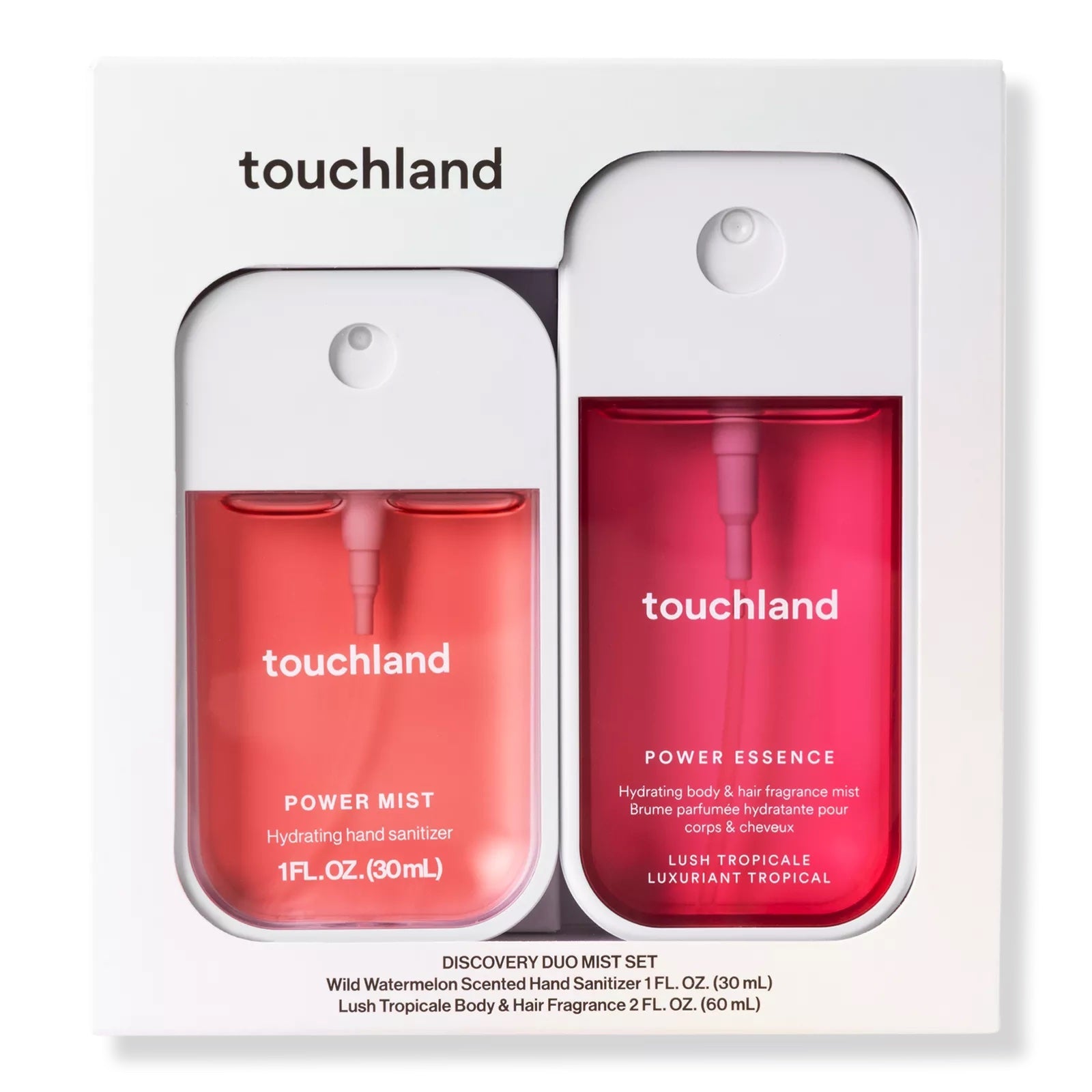 Touchland Juicy Bloom Limited Edition Body &amp; Hand Mist Essentials Set image 0