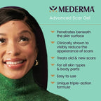 Mederma Advanced Scar Therapy Gel, Treats Old and New Scars image 2