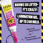 NYX Professional Makeup The Brow Glue Crazy Lift image 1