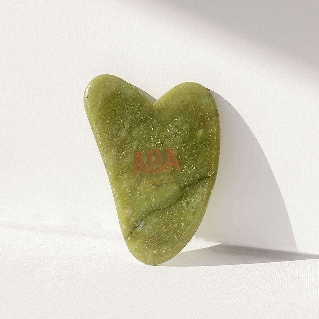 AOA A+ Jade Stone Gua Sha Tool image 0