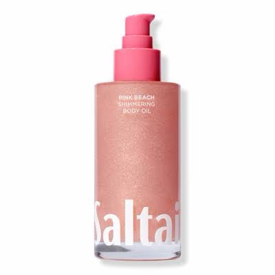 Saltair Pink Beach Body Oil Shimmer 118ml image 0