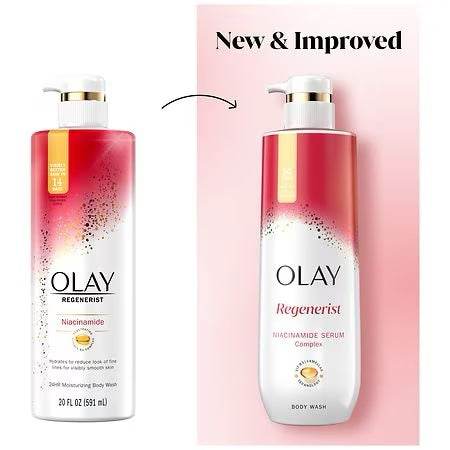 Olay Age Defying Women's Body Wash with Niacinamide, 20 fl oz image 1