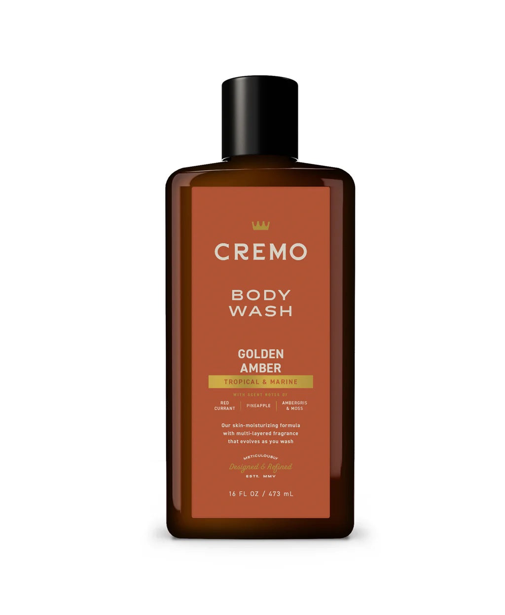 Cremo Golden Amber Body Wash - 16 fl oz image 0