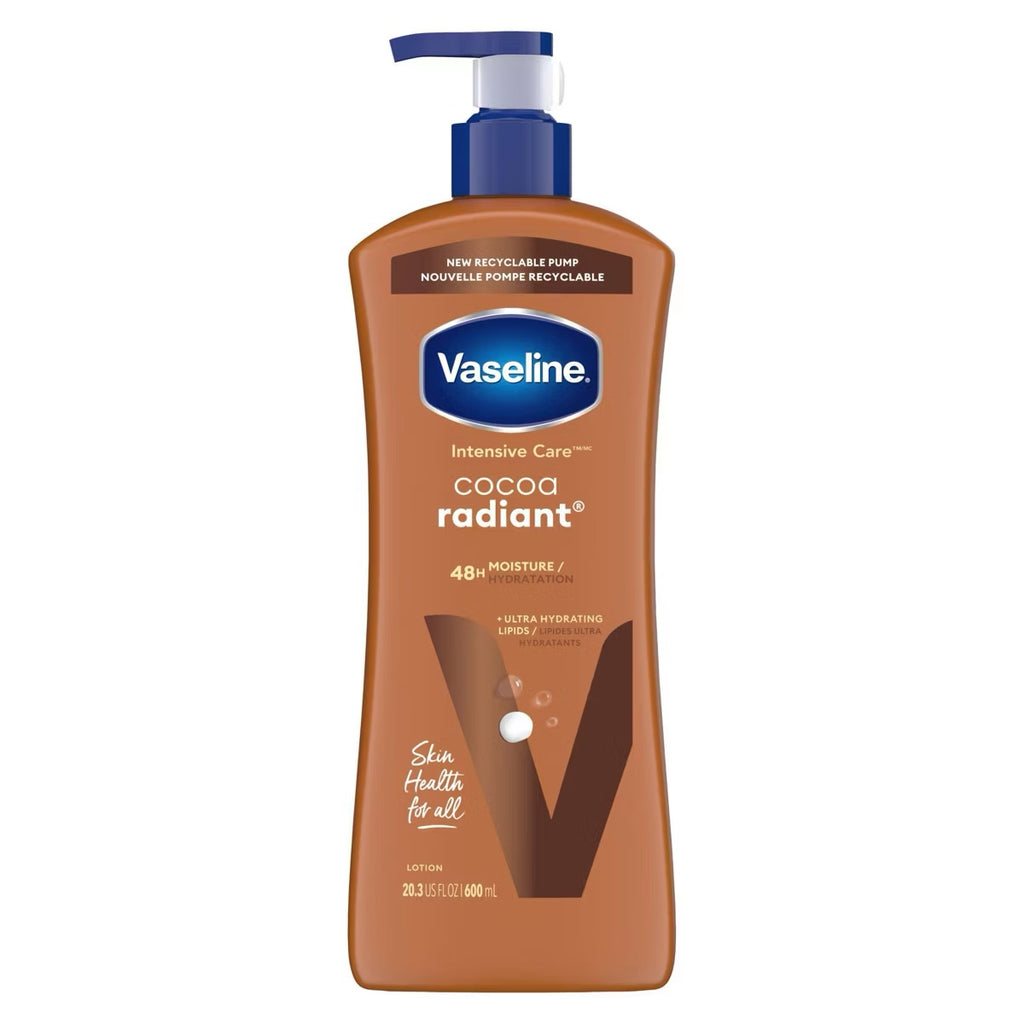 Vaseline Intensive Care, Cocoa Radiant Body Lotion, 32 floz image 1