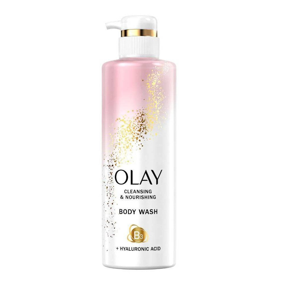 Olay Cleansing &amp; Nourishing Body Wash with Vitamin B3 and Hyaluronic Acid image 0
