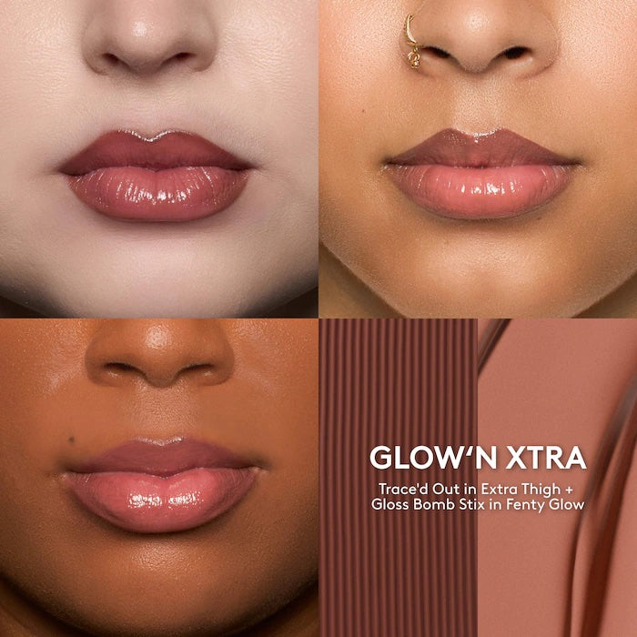 Fenty Beauty Glow'n Extra 2-Piece Lip Set image 1