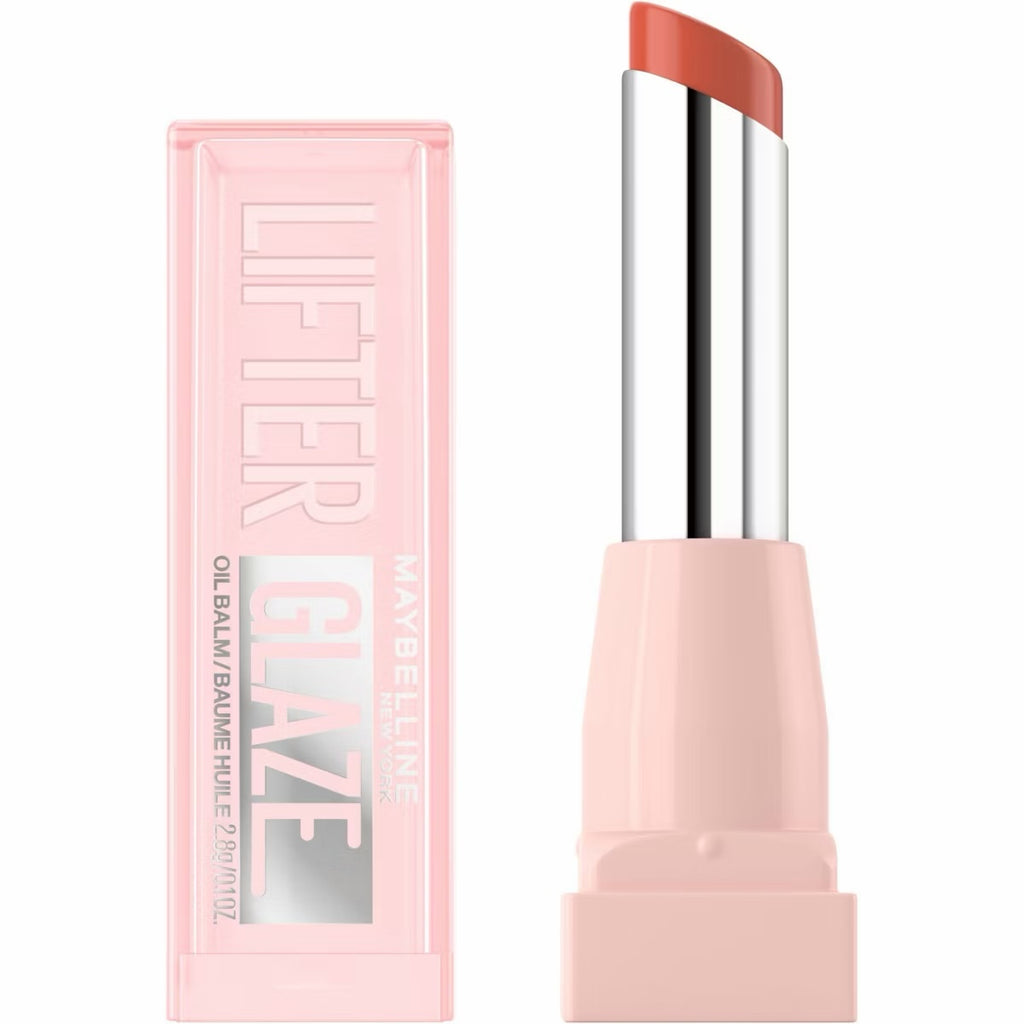 Maybelline Lifter Glaze Hydrating Lip Oil Balm with Hyaluronic Acid - Caramel Glow image 0