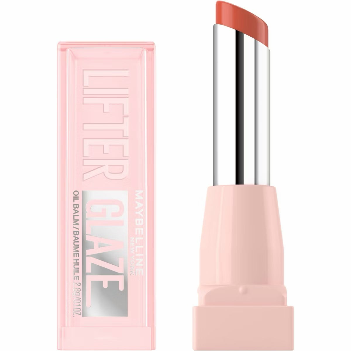Maybelline Lifter Glaze Hydrating Lip Oil Balm with Hyaluronic Acid - Caramel Glow image 0