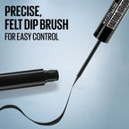 Maybelline Tattoo Studio Dip-Ink Liquid Eyeliner, Black Track, 0.06 fl oz image 1