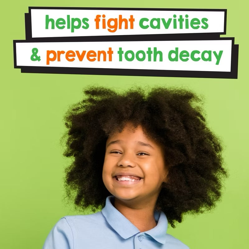 TheraBreath Kids Mouthwash with Fluoride - Wacky Watermelon - 10 fl oz image 1