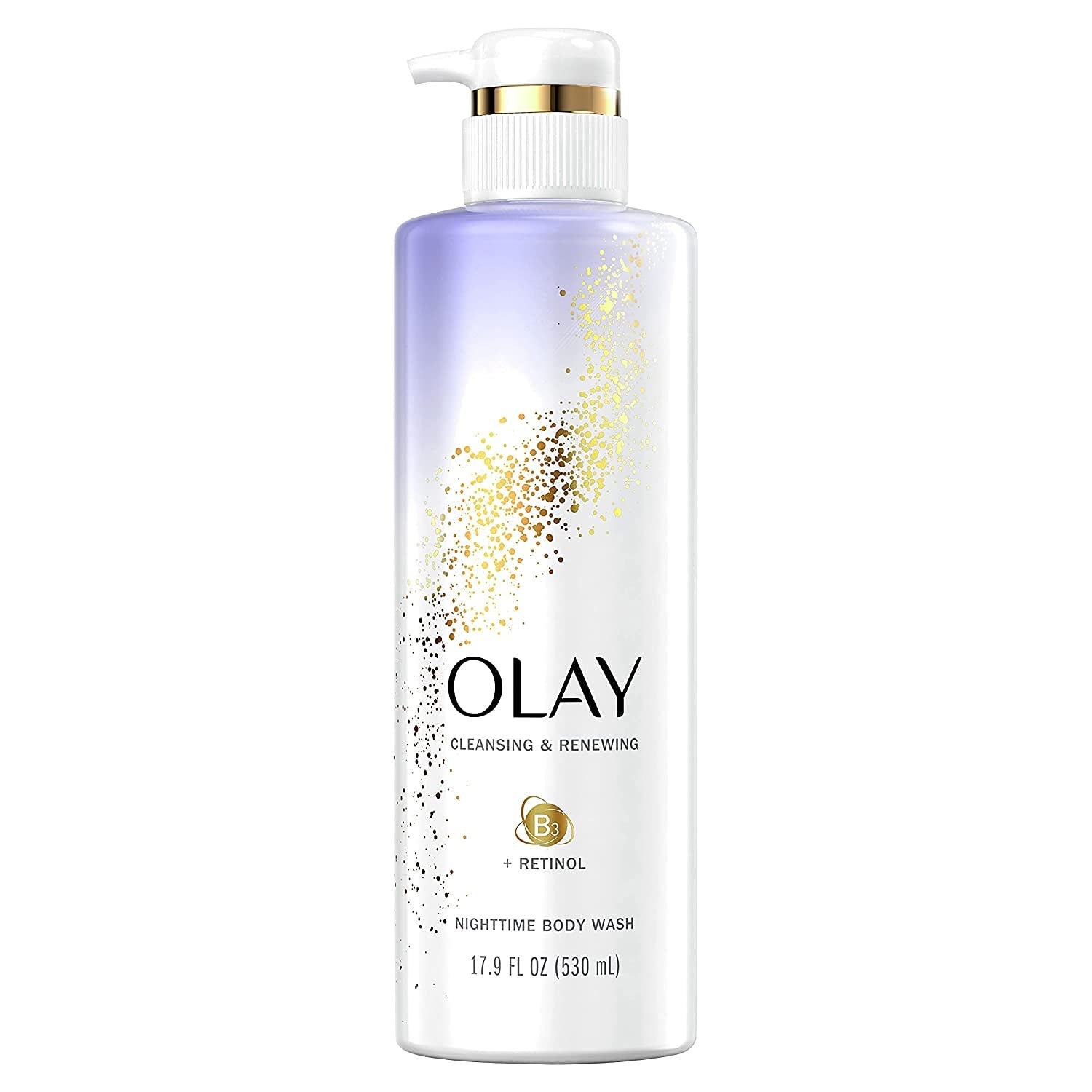 Olay Cleansing &amp; Renewing Nighttime Body Wash with Vitamin B3 and Retinol - 20 oz image 0