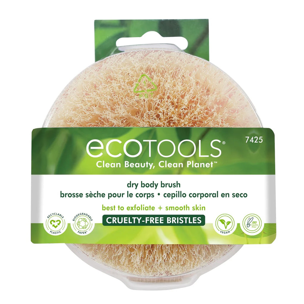 EcoTools Dry Body Brush, Synthetic Bristles &amp; Sustainable Bamboo Handle image 3