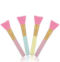 Silicone Facial Face Mask Applicator - Pink image