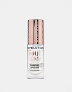 Revolution Pout Bomb Lip Gloss- Clear ( Glaze) image 1