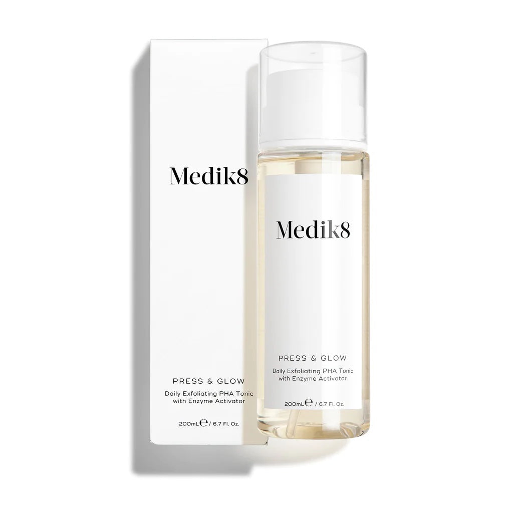Medik8 Press &amp; Glow Daily Exfoliating PHA Tonic With Enzyme Activator image 0