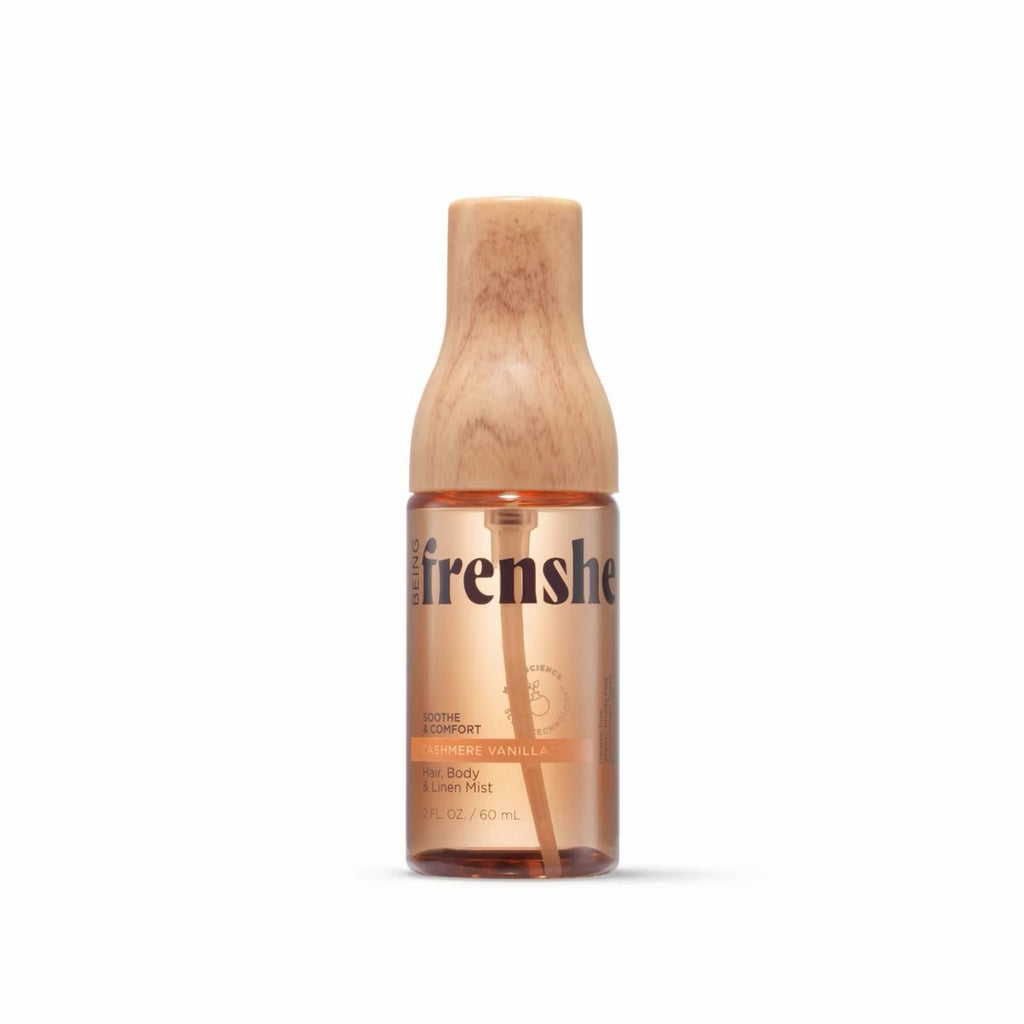Being Frenshe Hair, Body &amp; Linen Mist Body Spray with Essential Oils - Cashmere Vanilla - 60 ml image