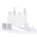 TravelShop Travel Bottle Kit 7 Pack - Clear image