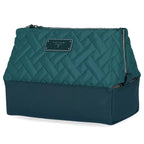 Tahari Toiletry Bag with 3 Sections - Turquoise image
