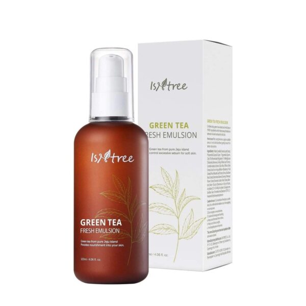 Isntree Green Tea Fresh Emulsion 120ml - Image 2