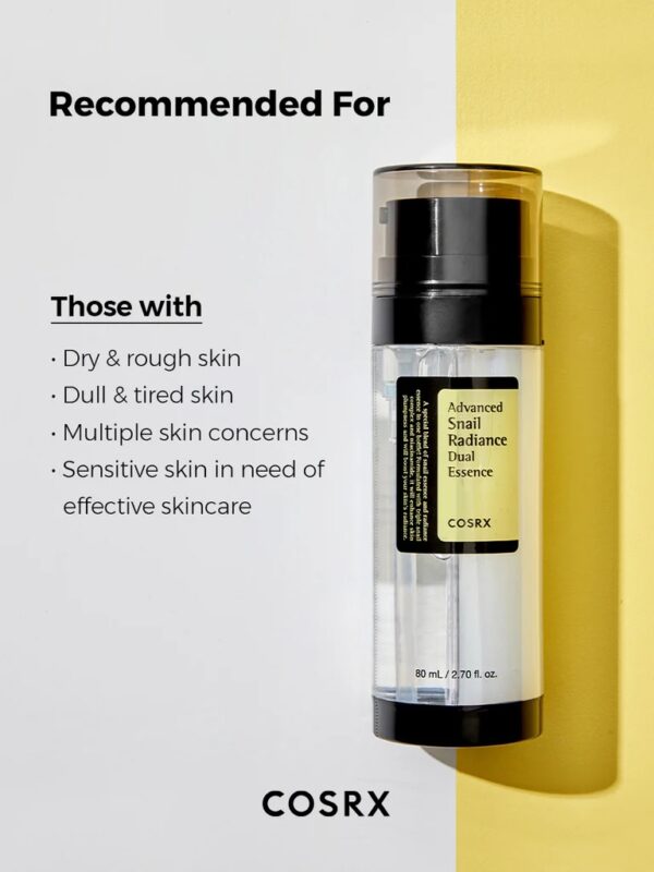 Cosrx Advanced Snail Radiance Dual Essence - Image 2