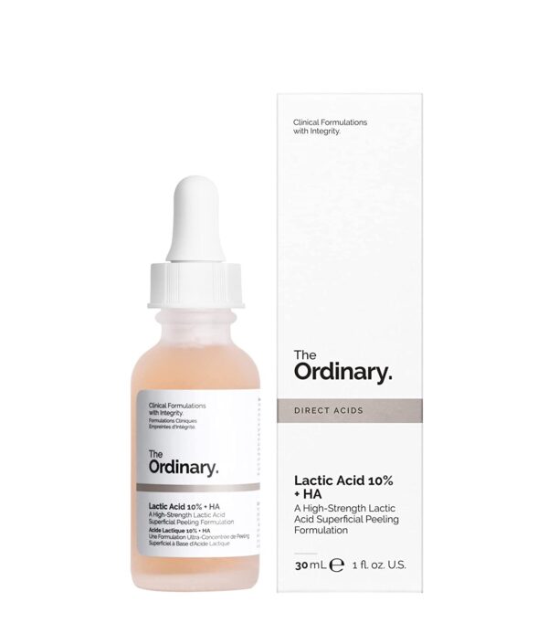 The Ordinary Lactic Acid 10% + HA 2% Exfoliating Serum