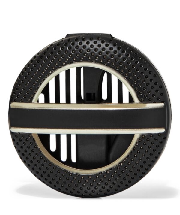Bath & Body Works Black Textured Visor & Vent Clip