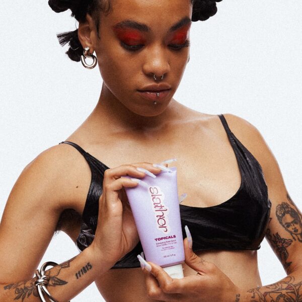 Topicals Slather Exfoliating Body Serum with Retinol and AHAs - Image 3