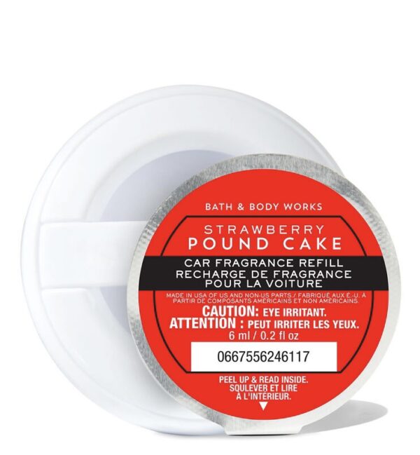 Bath & Body Works Strawberry Poundcake Car Fragrance Refill - Image 2