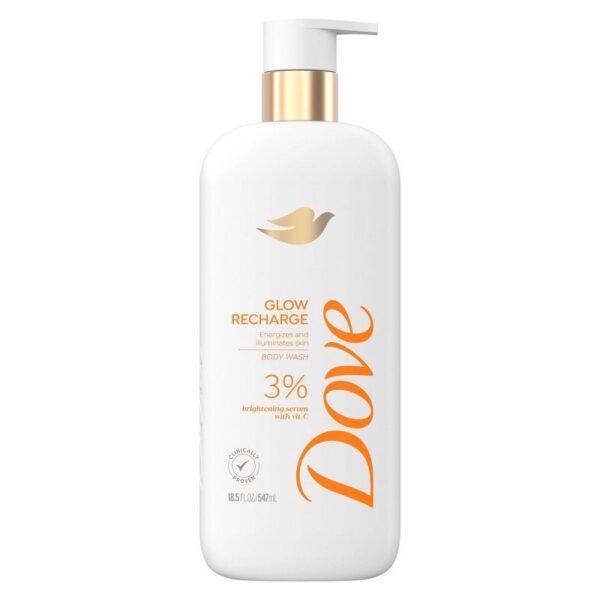 Dove Serum Body Wash - Glow Recharge - 18.5 fl oz