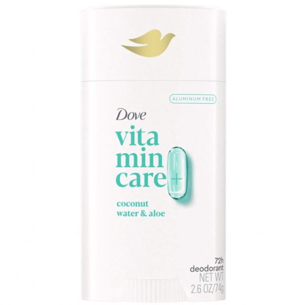 Dove Vitamin Care+ Deodorant - Coconut Water & Aloe - 2.6 oz