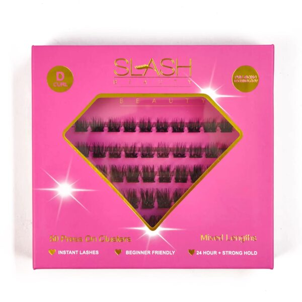Slash Beauty Press On Cluster Lashes- Wisp Me Away