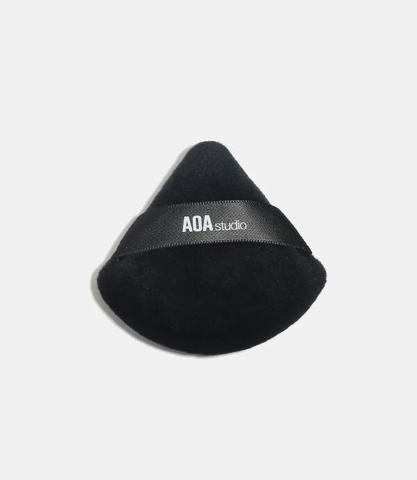 AOA Velvet Triangle Puff