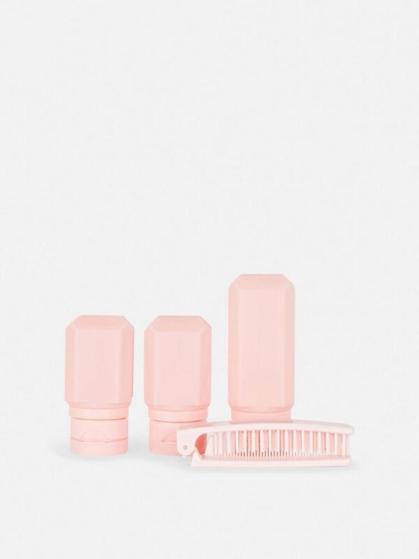 PS Pink Travel Bottle Set - Image 3
